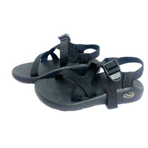 Chacos Womens Sandals 6W Black Solid Z/1 Strap Original Hiking Walking Water
